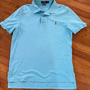 Polo by Ralph Lauren Men's Sky Blue Polo Shirt